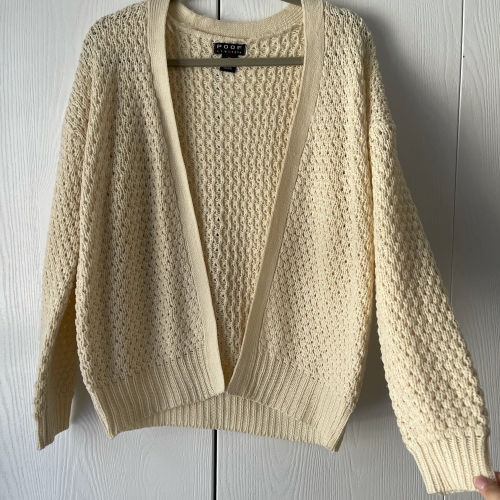 Knit cardigan